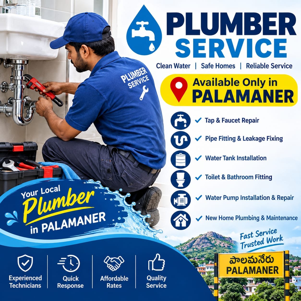Plumber Plumber Services in Palamaner