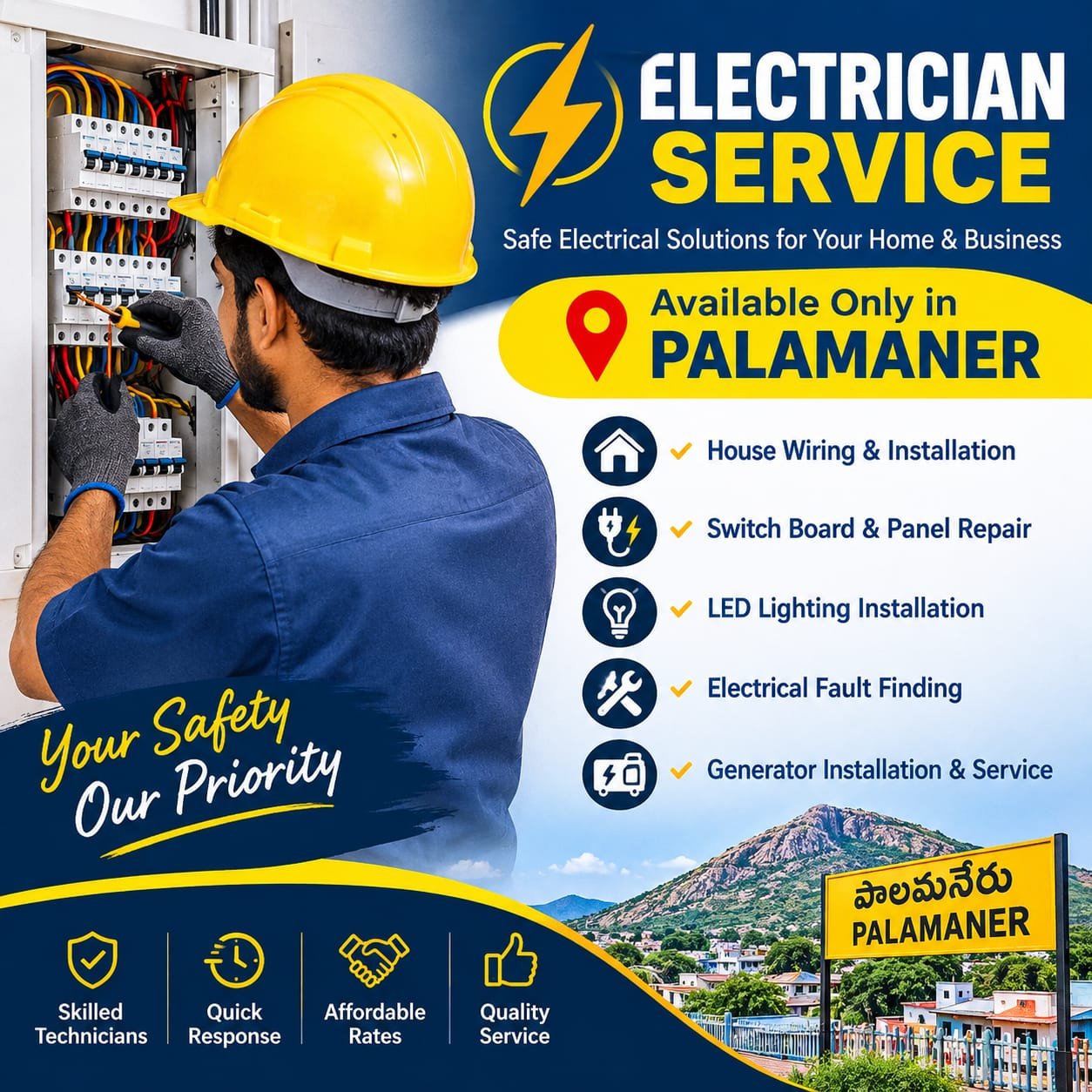 Electrician Services in Palamaner